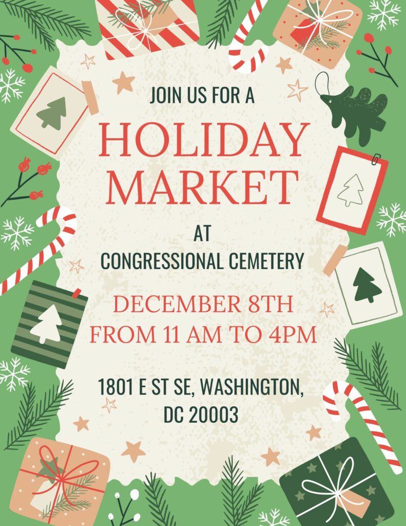 HCC Holiday Market Congressional Cemetery HCC Holiday Market Congressional Cemetery