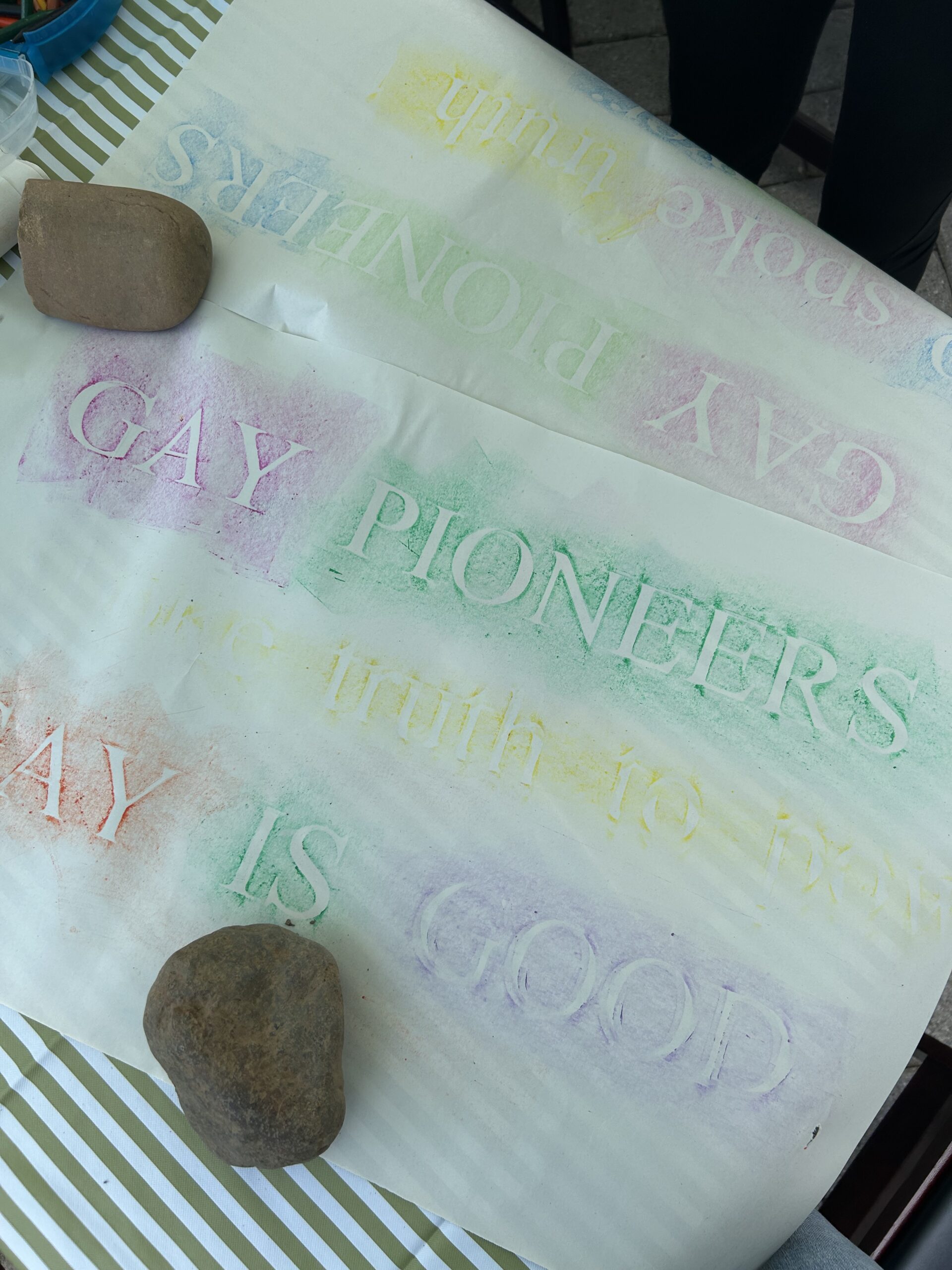 For Eon: Grave Rubbings Workshop