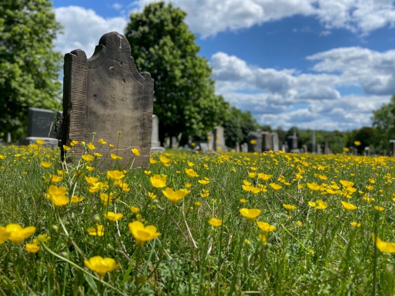 Why Do So Many Headstones Face East - Congressional Cemetery